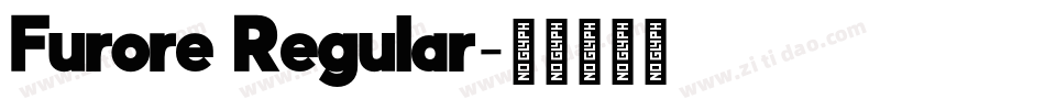 Furore Regular字体转换